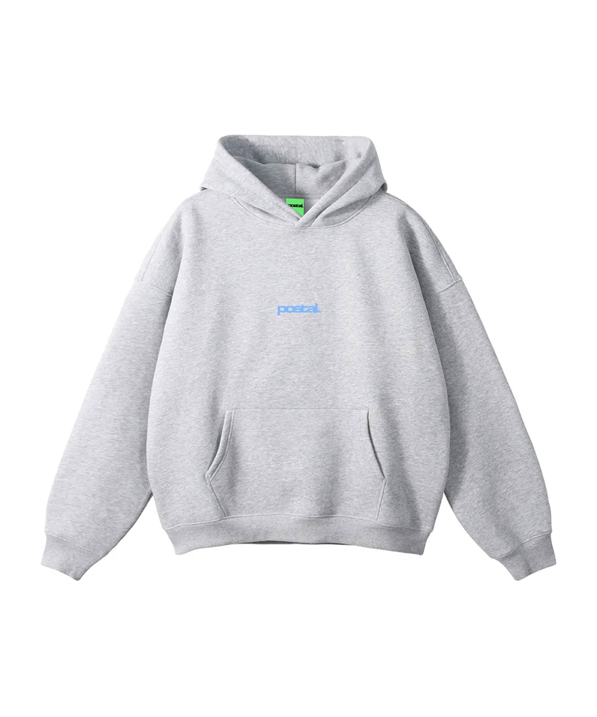 Mini Logo Hood - Marl Grey