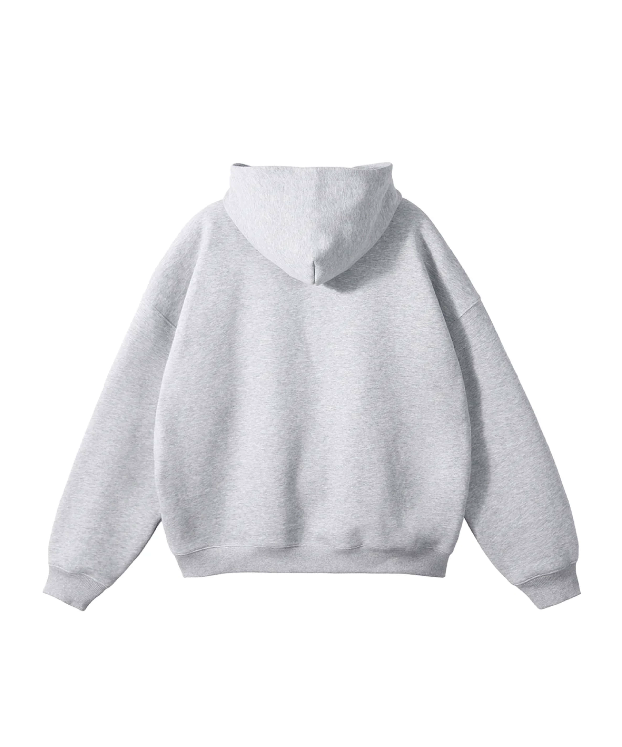 Ancient Gothic Outline Logo Hood - Marl Grey