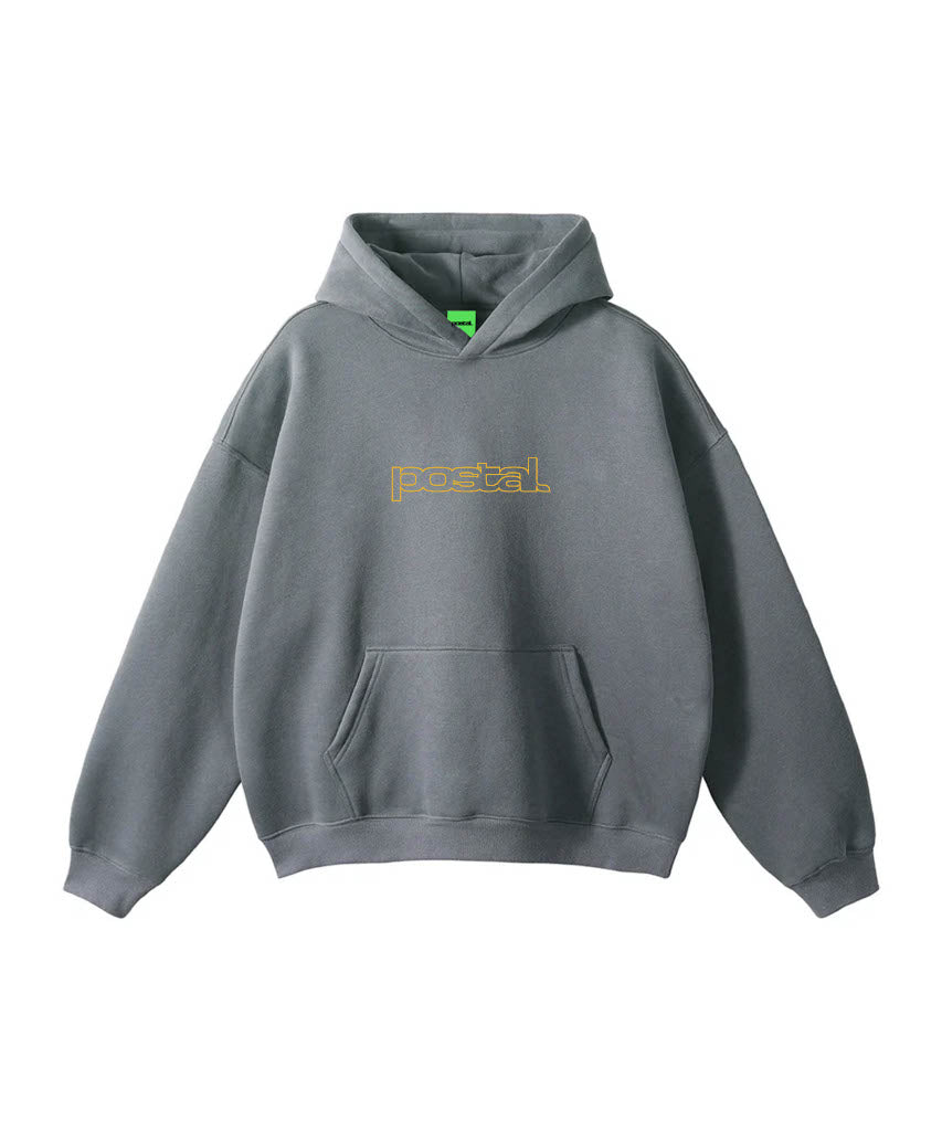 Outline Logo Hood - Concrete