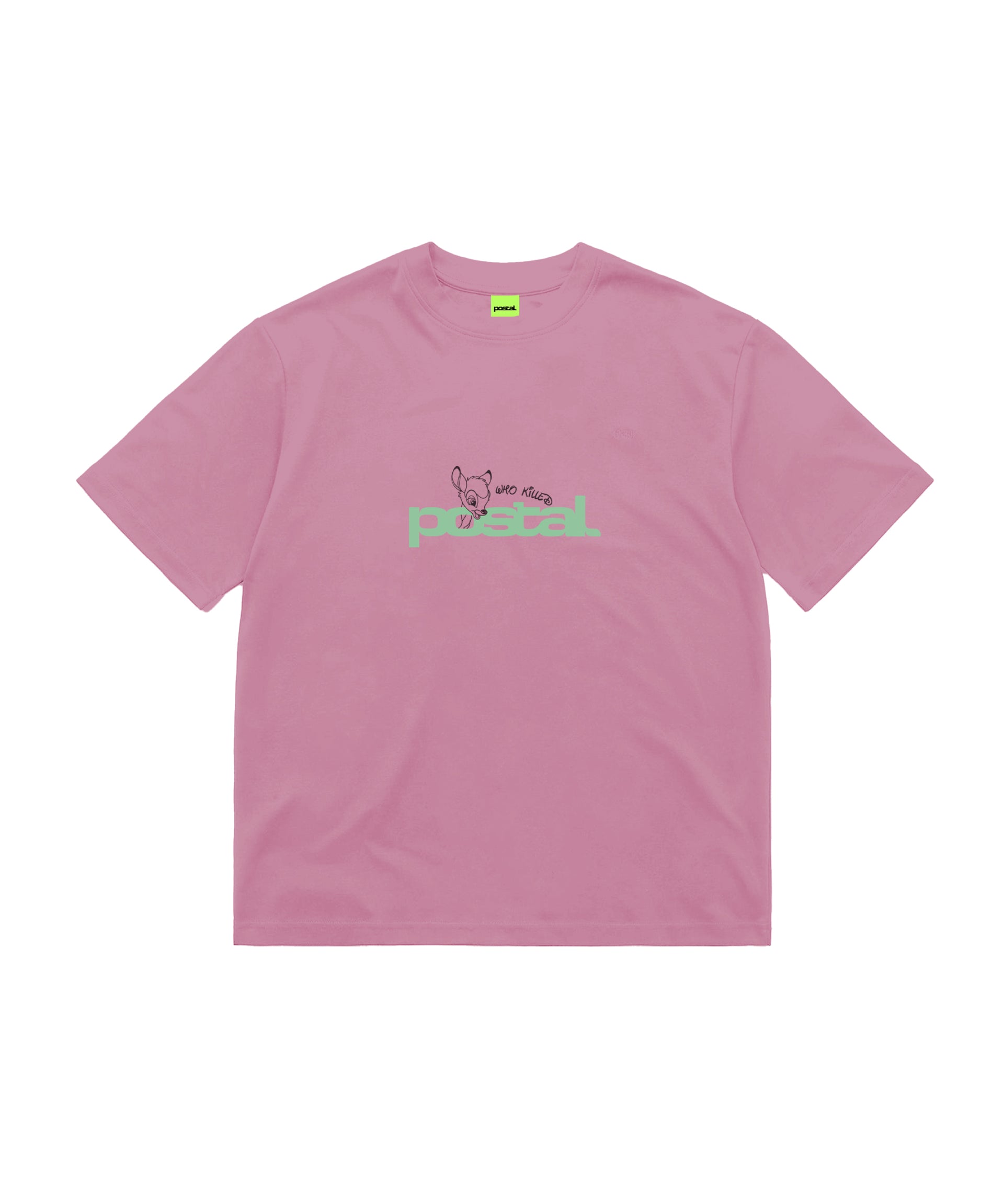 Who Killed Postal Tee - Dusty Pink