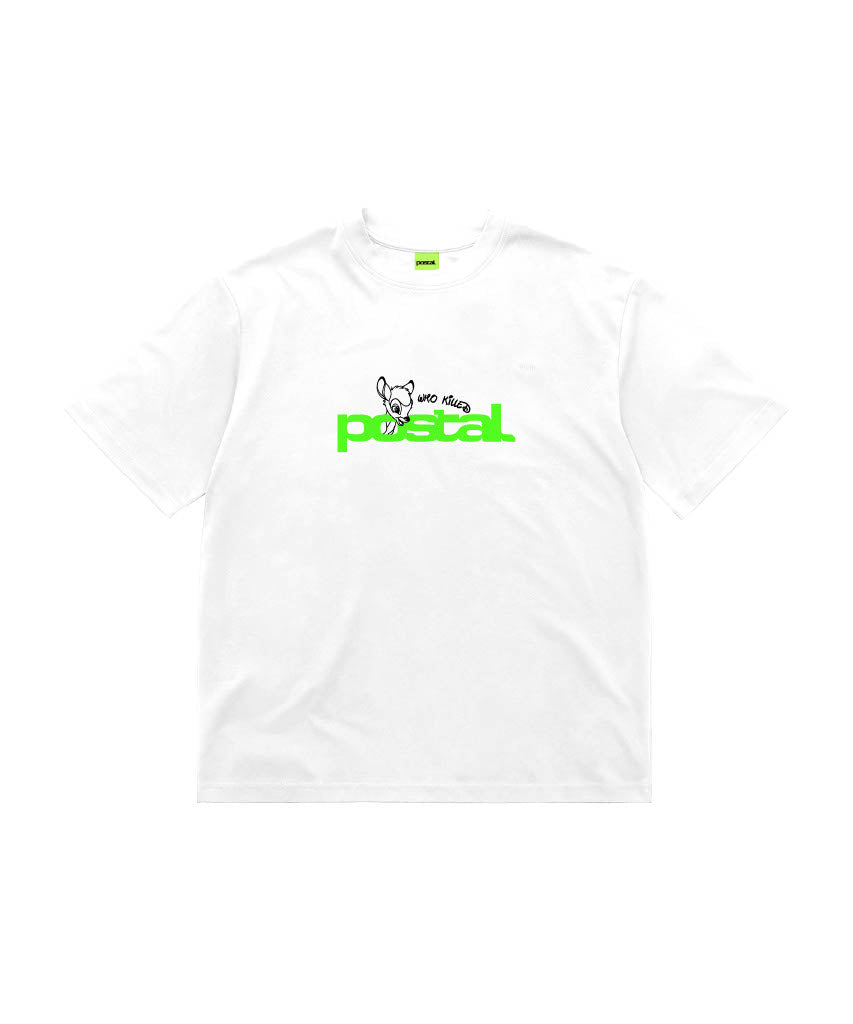 Who Killed Postal Tee - White